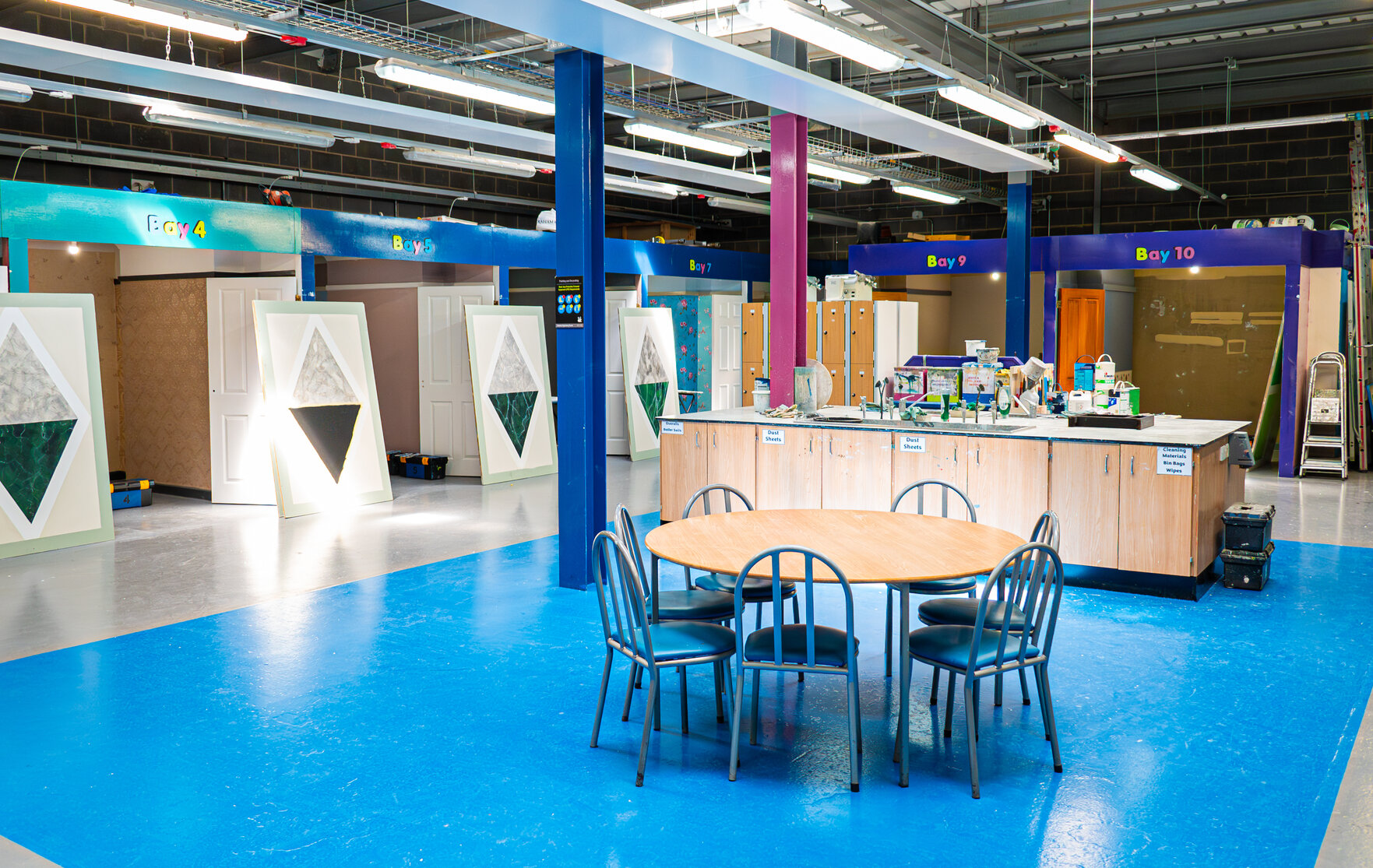 Painting & Decorating Workshop at East Durham College