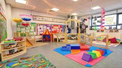 Interior of the Positive Steps Day Nursery play area