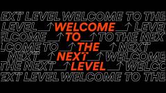T Level branded text graphic that says WELCOME TO THE NEXT LEVEL