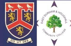 Old logo crests of East Durham College