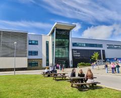 An exterior shot of East Durham College's Peterlee Campus